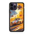 Turbo Dreams in Neon Palms iPhone 14 Pro / 14 Pro Max Case