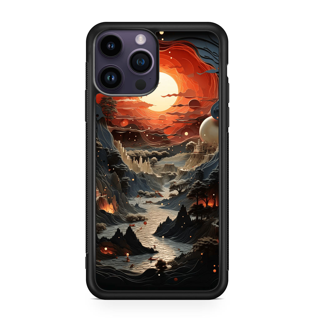 Valley of the Dying Sun iPhone 14 Pro / 14 Pro Max Case