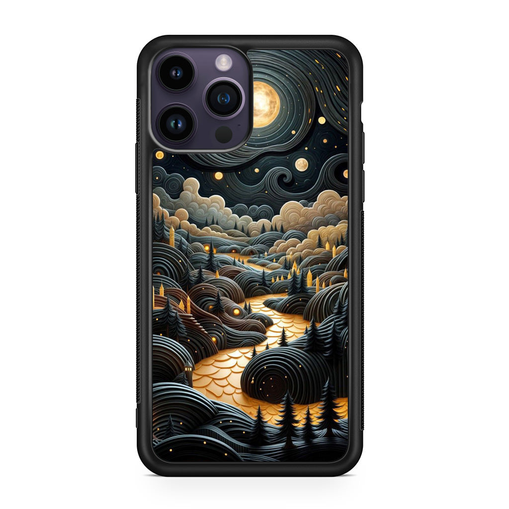 Whispers of the Lunar Valley iPhone 14 Pro / 14 Pro Max Case