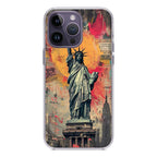 Canvas Art Statue of Liberty iPhone 14 Pro / 14 Pro Max Case