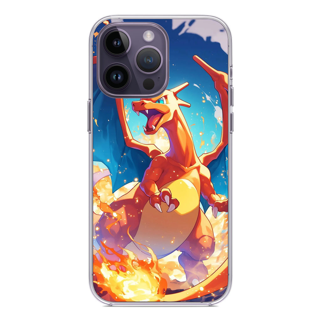Charizard Crimson Storm iPhone 14 Pro / 14 Pro Max Case