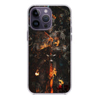 Ember King Warden Cursed Flame iPhone 14 Pro / 14 Pro Max Case