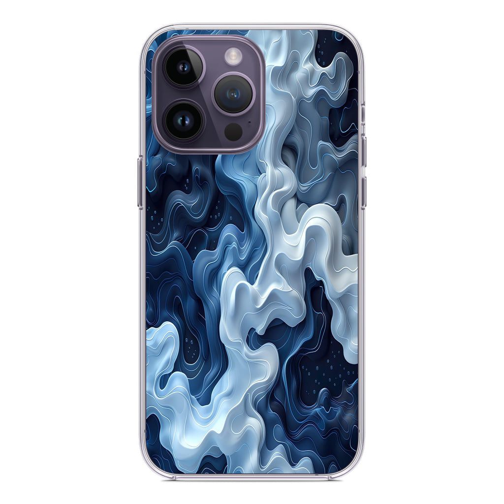 Frozen Waves iPhone 14 Pro / 14 Pro Max Case