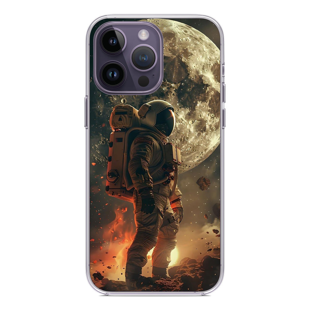 Lunar Sentinel Guardian of the Void iPhone 14 Pro / 14 Pro Max Case