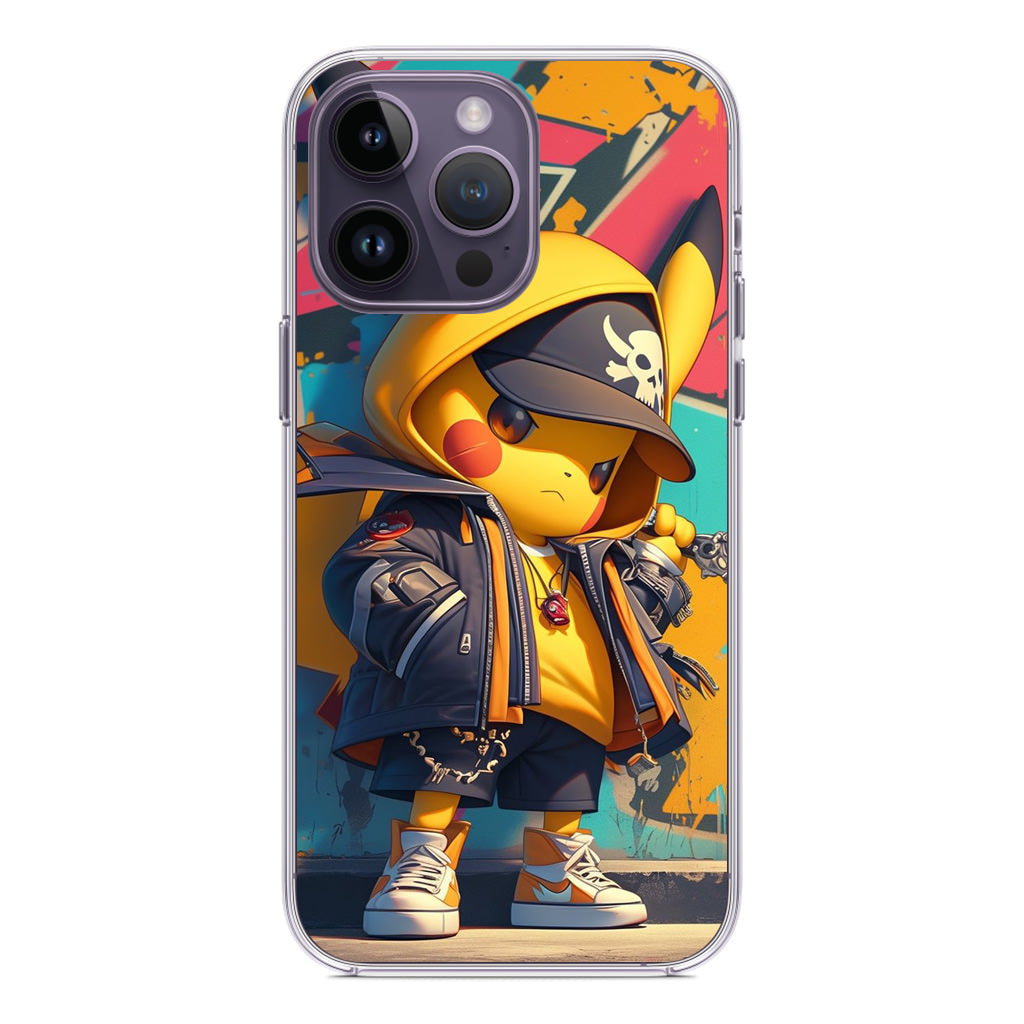 Pikachu Street Rebellion iPhone 14 Pro / 14 Pro Max Case