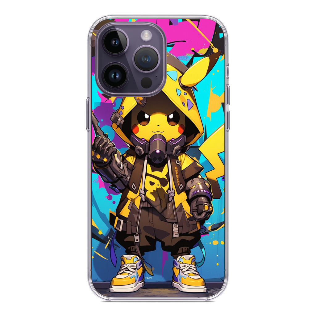 Pikachu Street Shock Assassin iPhone 14 Pro / 14 Pro Max Case