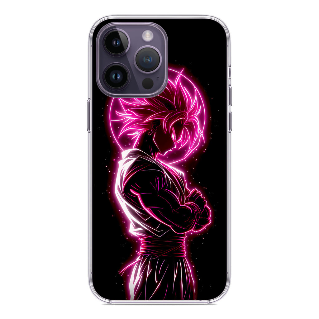 Pink Radiant Saiyan iPhone 14 Pro / 14 Pro Max Case