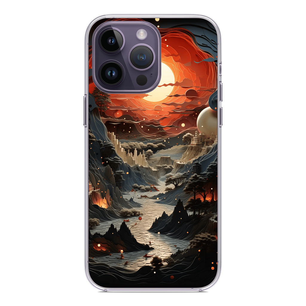 Valley of the Dying Sun iPhone 14 Pro / 14 Pro Max Case