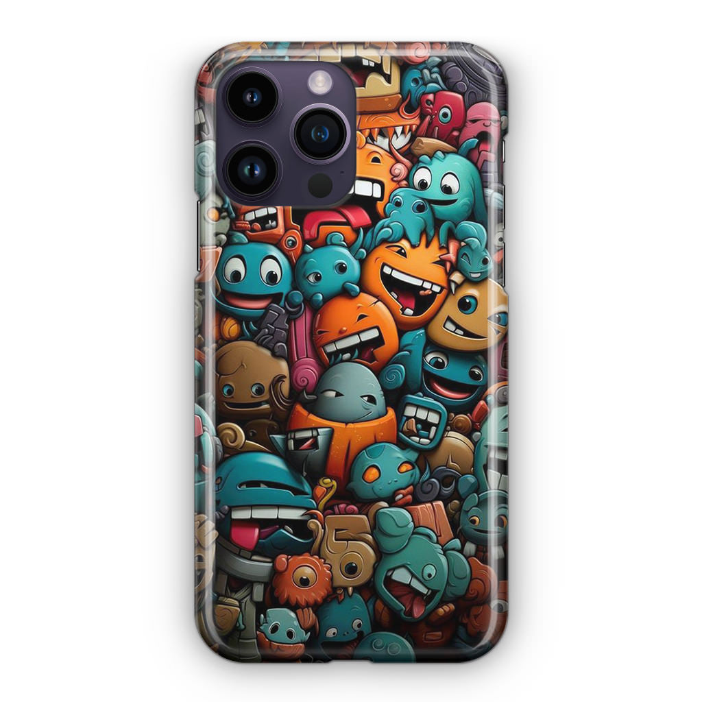 Chaos Chuckles Invasion iPhone 14 Pro / 14 Pro Max Case