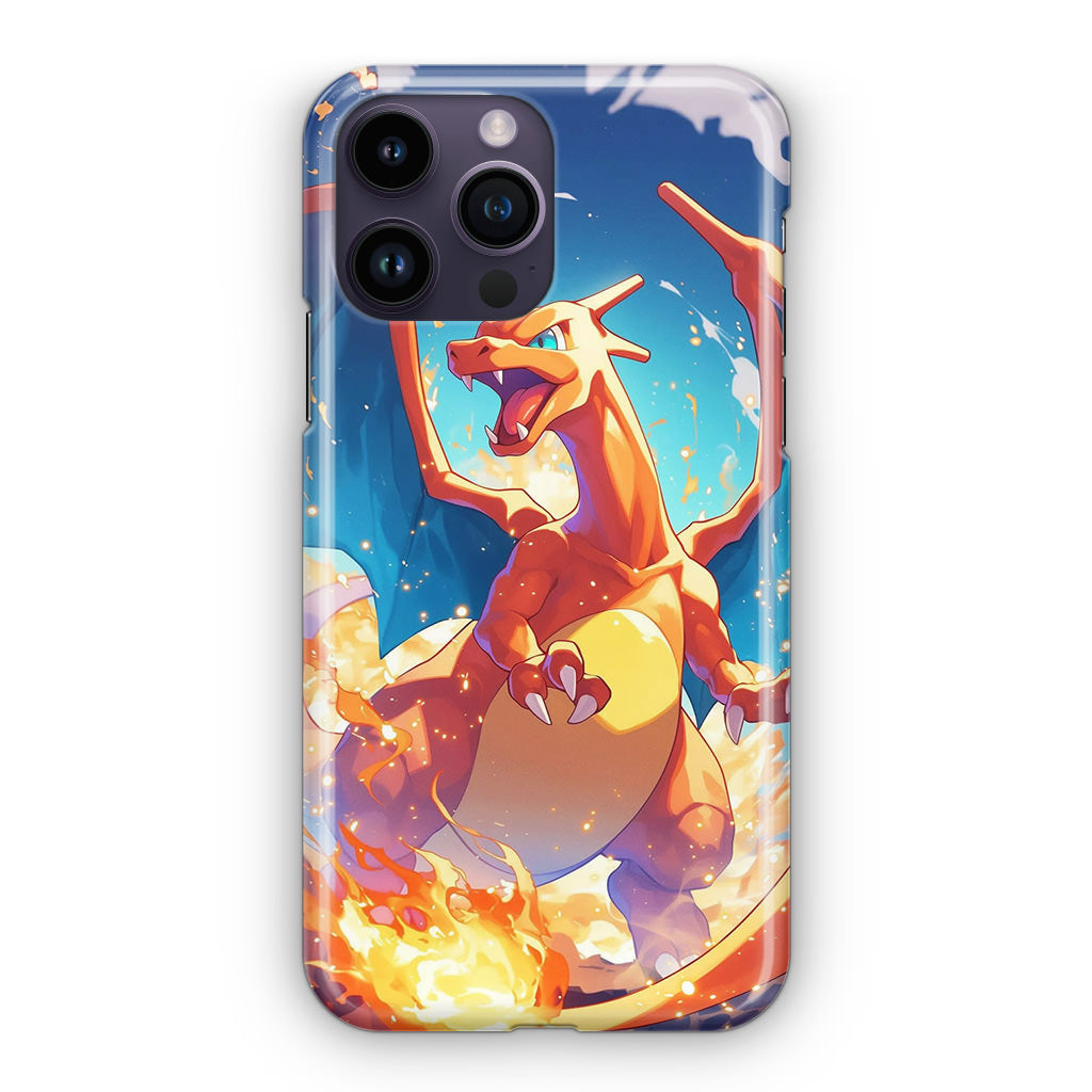 Charizard Crimson Storm iPhone 14 Pro / 14 Pro Max Case