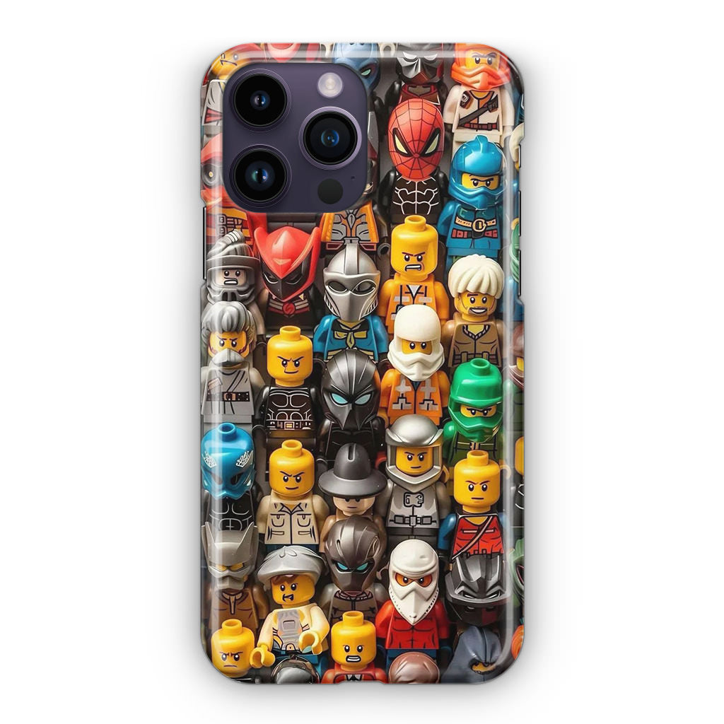 Mini Figures Heroes Assemble iPhone 14 Pro / 14 Pro Max Case