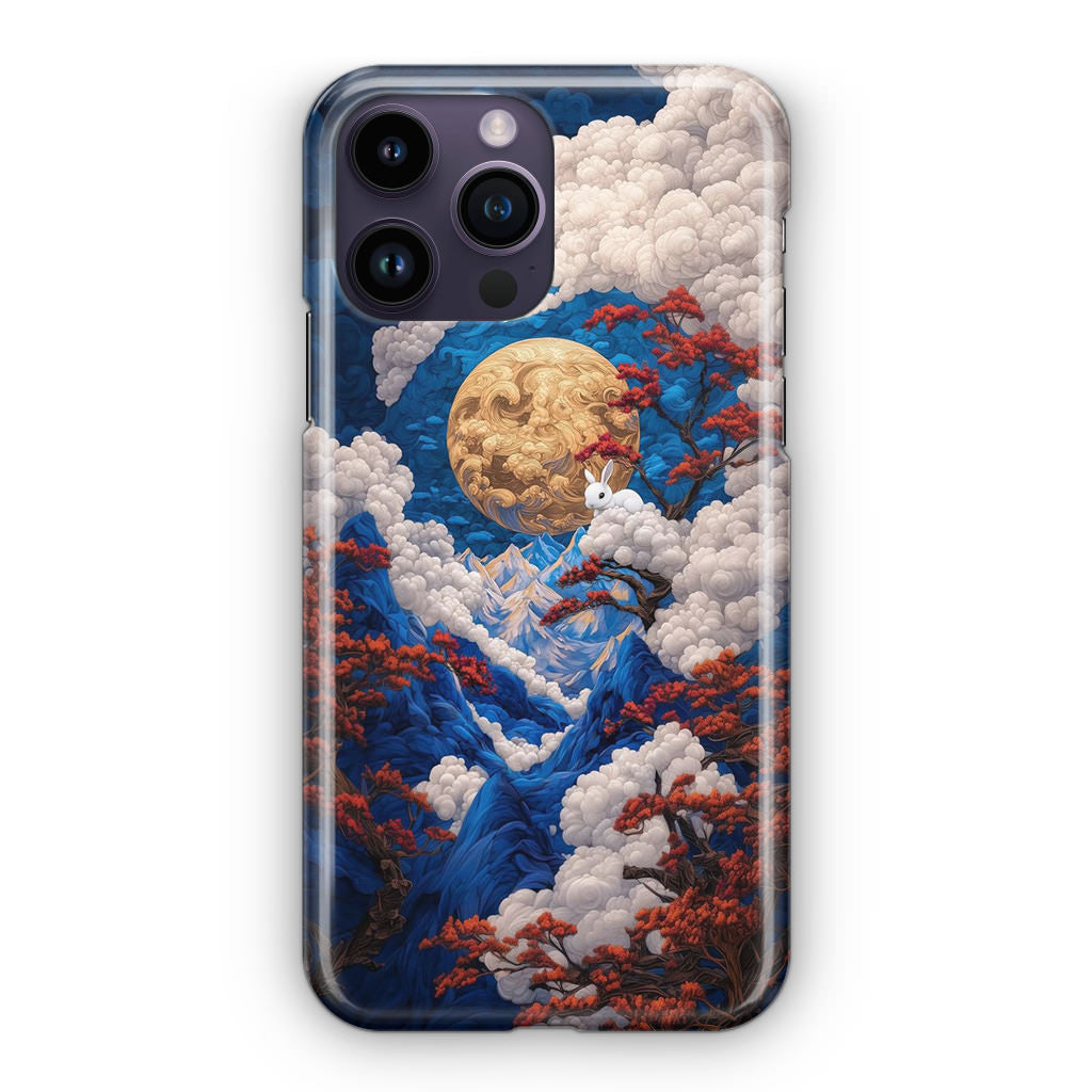 Moonlight Whispers Celestial Peaks iPhone 14 Pro / 14 Pro Max Case