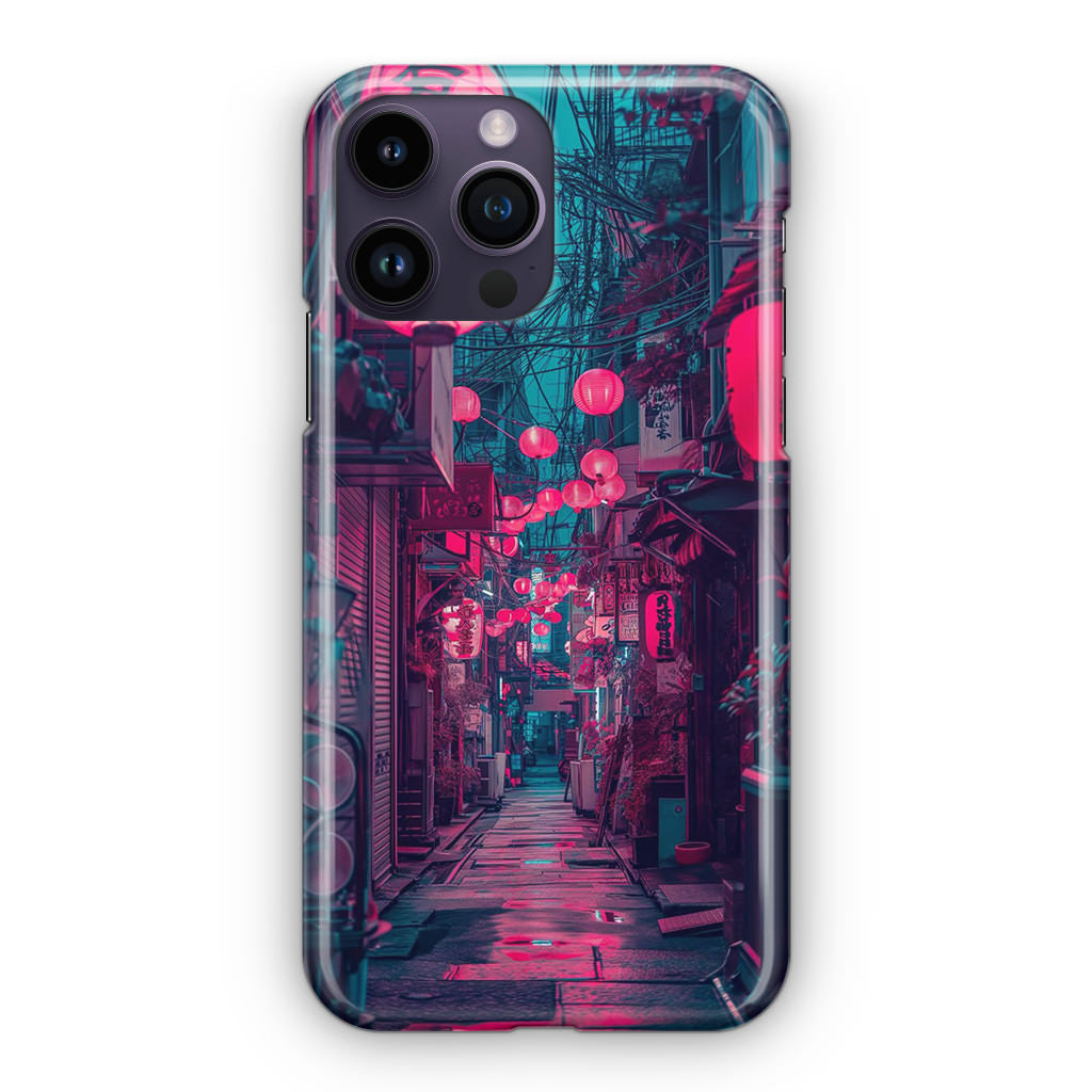 Neon Veins of the Night Market iPhone 14 Pro / 14 Pro Max Case