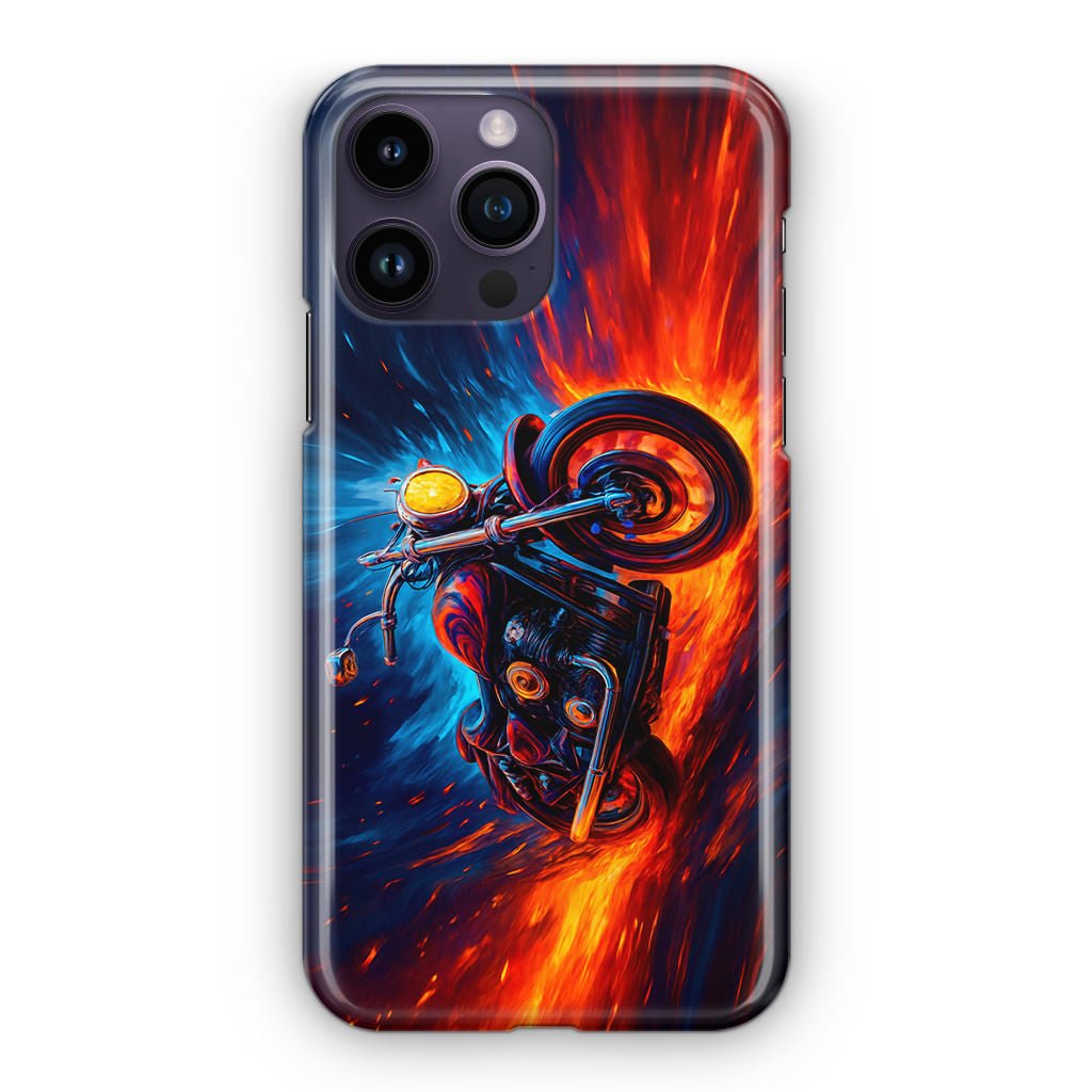 Ride Through Fire and Ice iPhone 14 Pro / 14 Pro Max Case