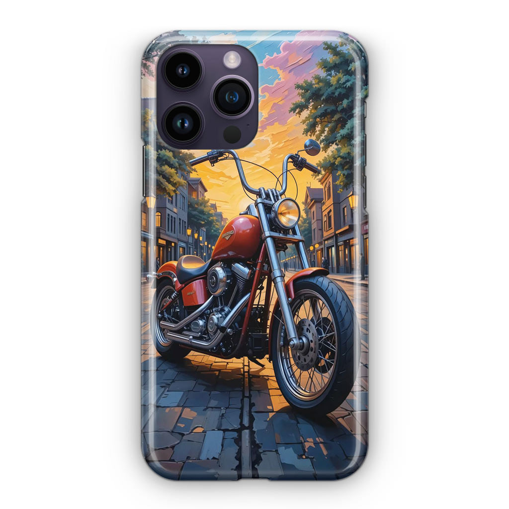 Sunset Thunder Ride Into the Glow iPhone 14 Pro / 14 Pro Max Case
