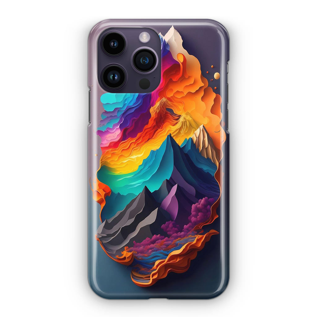 The Spectrum of Peaks iPhone 14 Pro / 14 Pro Max Case