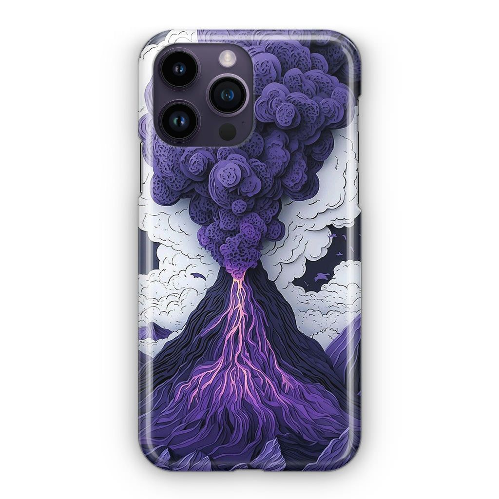 Violet Fury The Awakening Volcano iPhone 14 Pro / 14 Pro Max Case