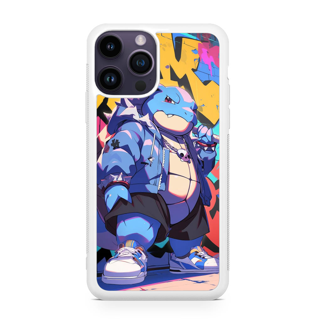 Blastoise Breaks The Block iPhone 14 Pro / 14 Pro Max Case