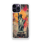 Canvas Art Statue of Liberty iPhone 14 Pro / 14 Pro Max Case