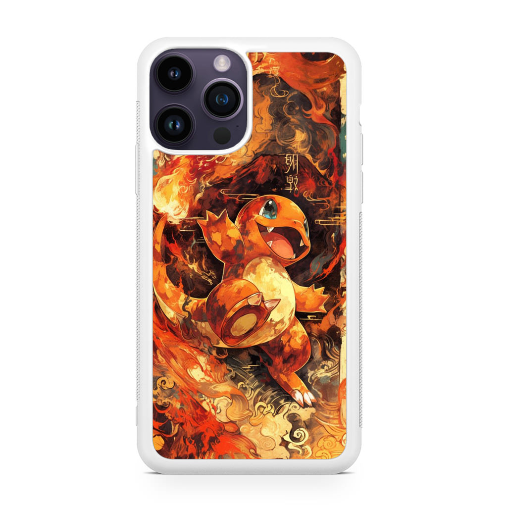 Charmander Ember Dance iPhone 14 Pro / 14 Pro Max Case