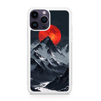 Crimson Eclipse The Mountain iPhone 14 Pro / 14 Pro Max Case