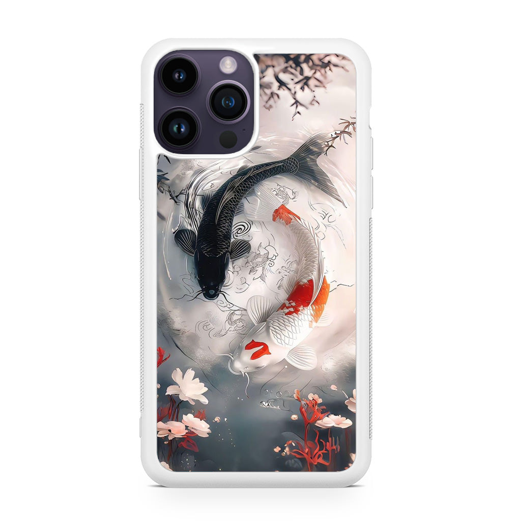 Eternal Balance of The Koi Spirits iPhone 14 Pro / 14 Pro Max Case