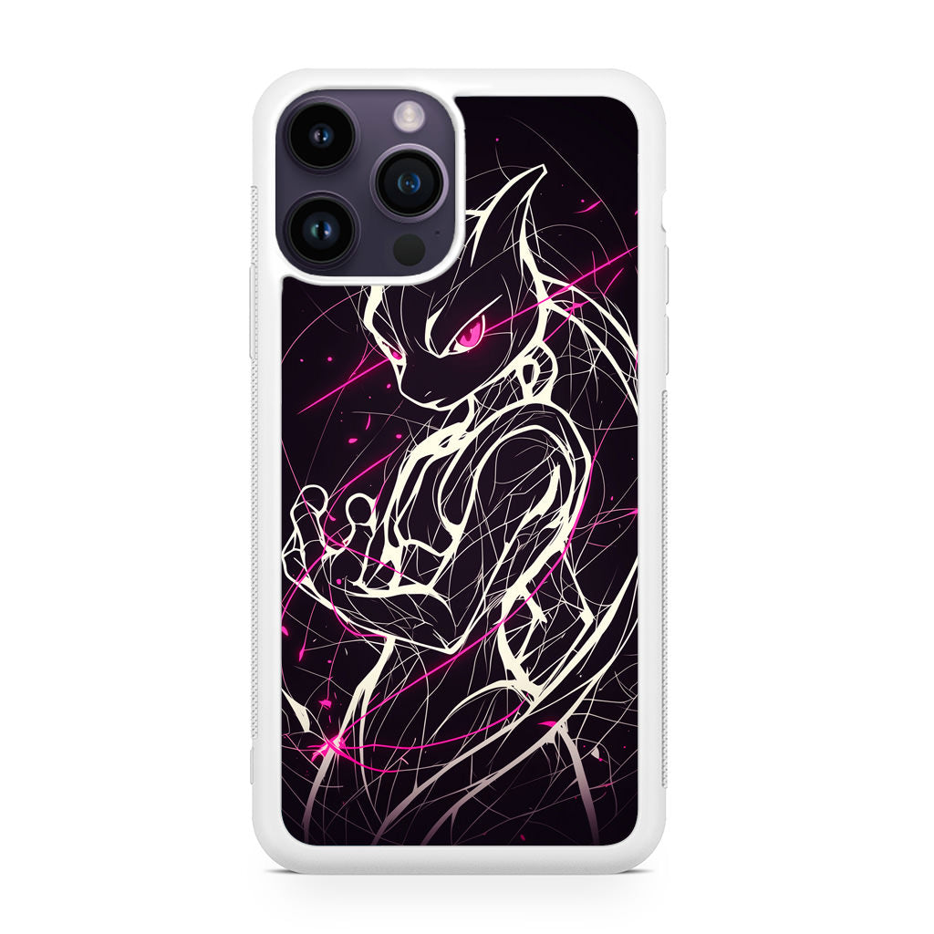 Mewtwo Cosmic Energy iPhone 14 Pro / 14 Pro Max Case