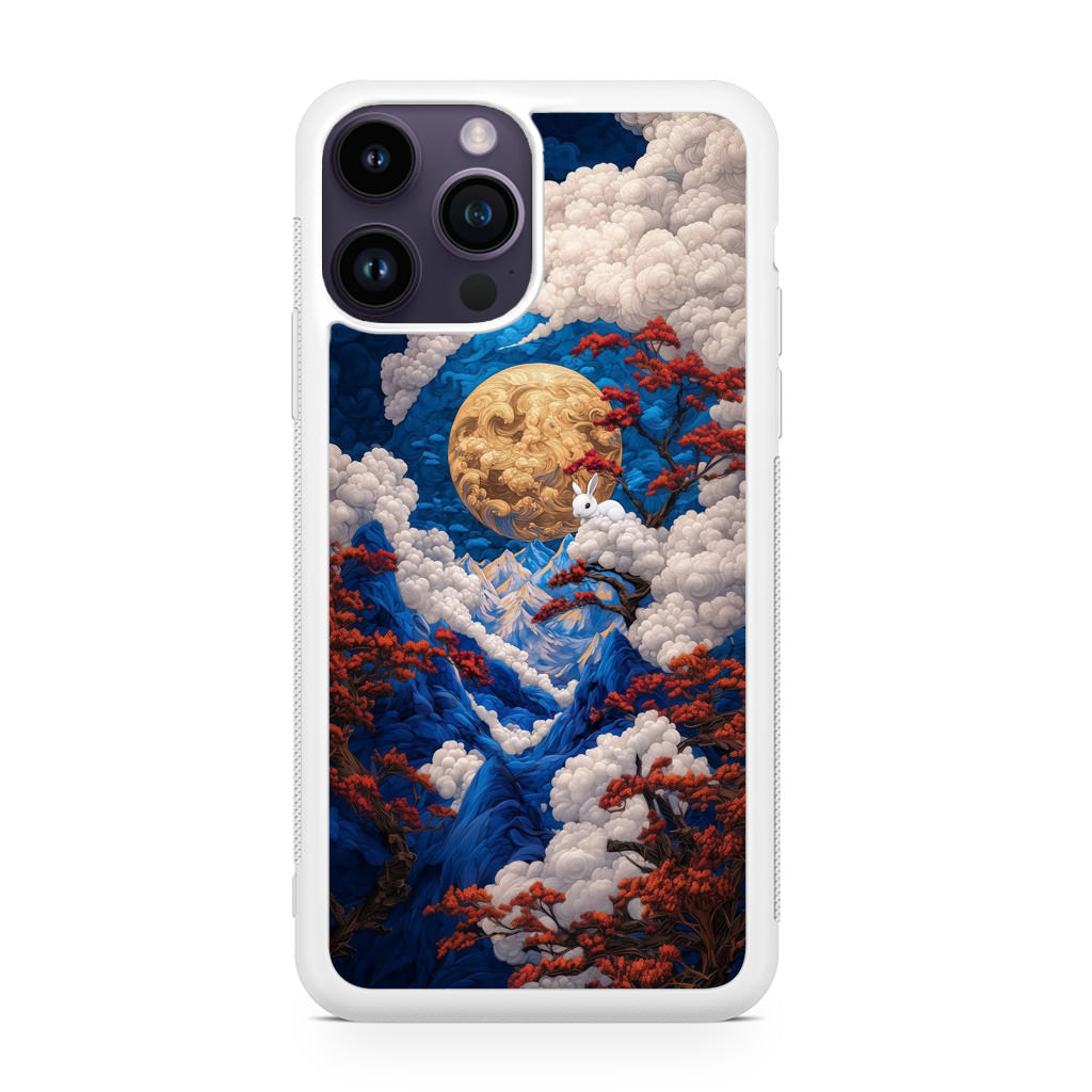 Moonlight Whispers Celestial Peaks iPhone 14 Pro / 14 Pro Max Case