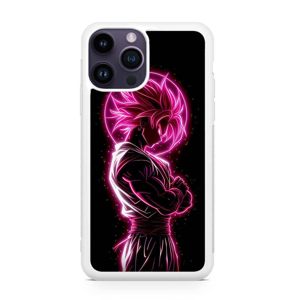 Pink Radiant Saiyan iPhone 14 Pro / 14 Pro Max Case