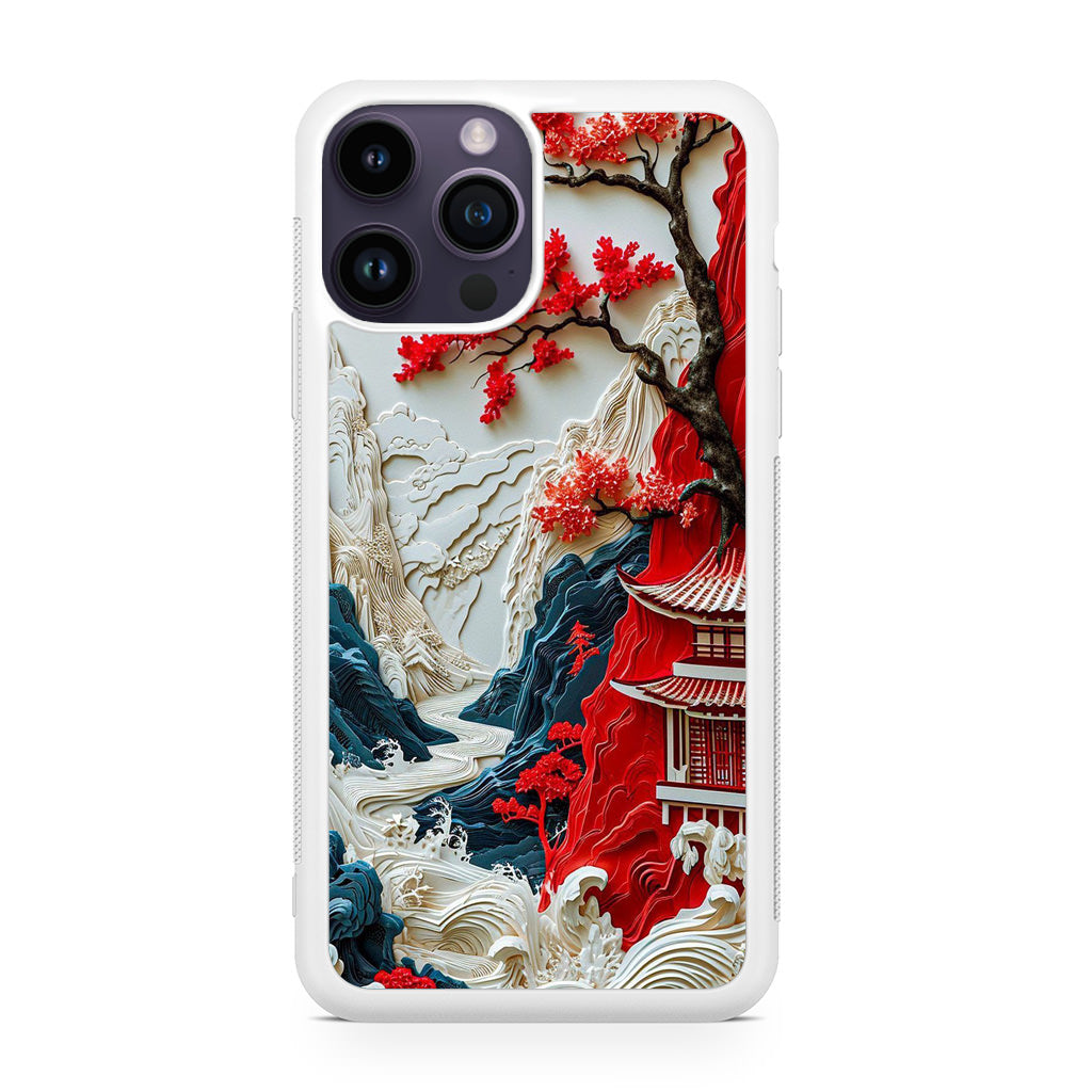 Whispers of the Crimson Zen iPhone 14 Pro / 14 Pro Max Case