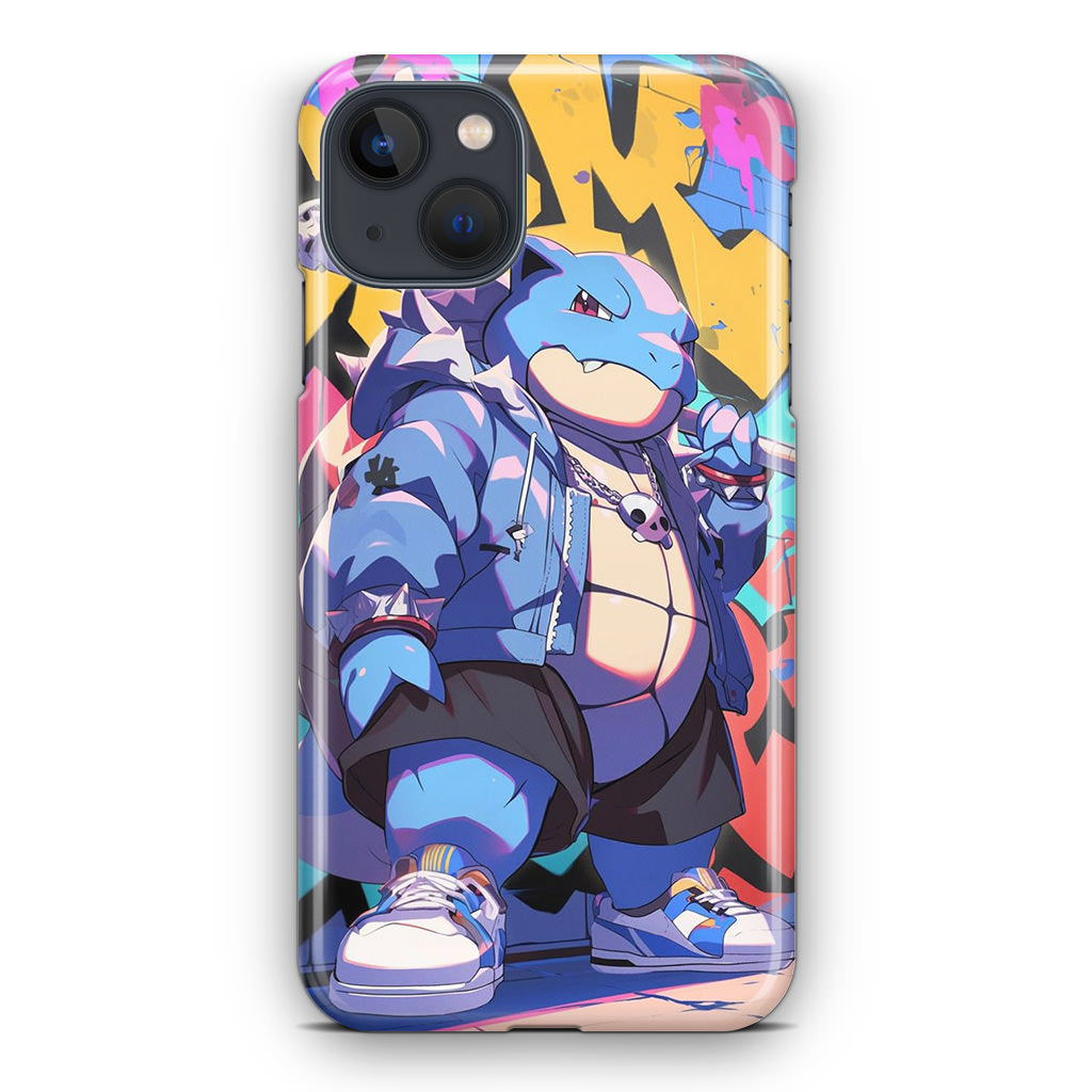 Blastoise Breaks The Block iPhone 14 / 14 Plus Case