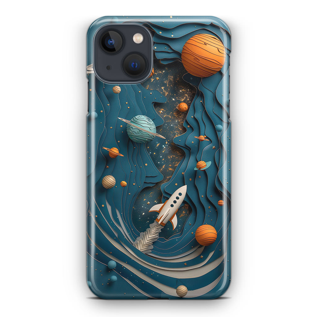 Cardboard Cosmos iPhone 14 / 14 Plus Case