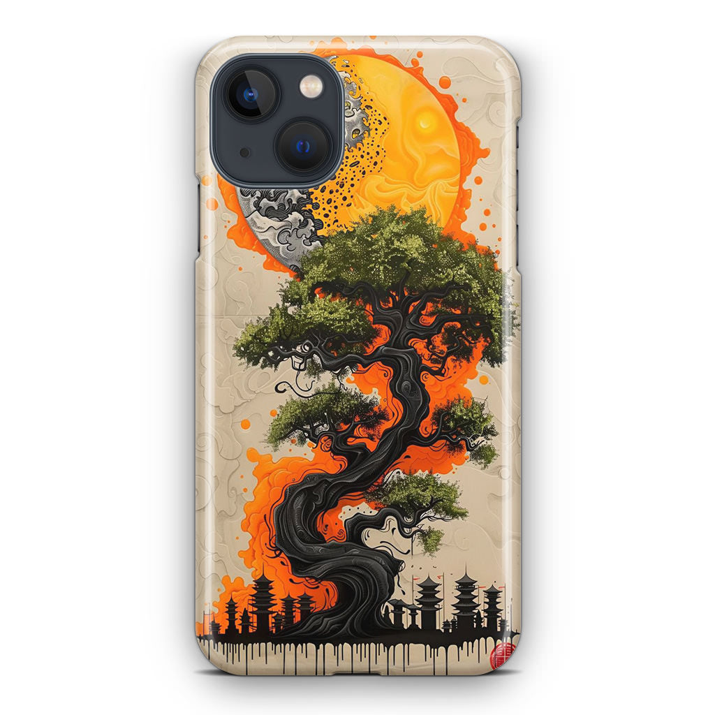Eclipse of the Eternal Bonsai iPhone 14 / 14 Plus Case
