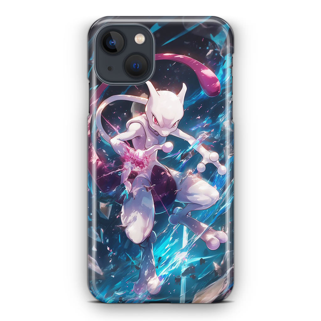 Mewtwo Genesis of Power iPhone 14 / 14 Plus Case