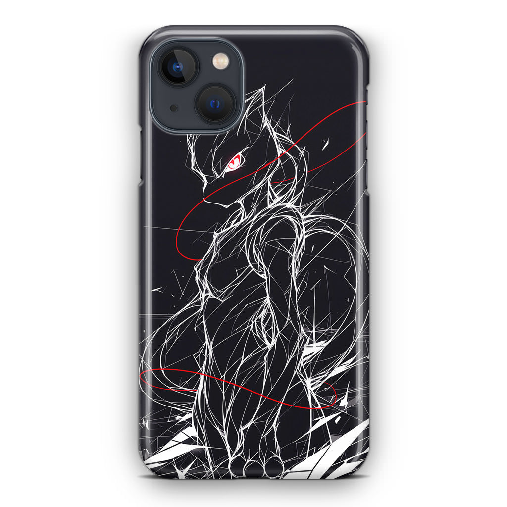 Mewtwo Silent Anomaly iPhone 14 / 14 Plus Case