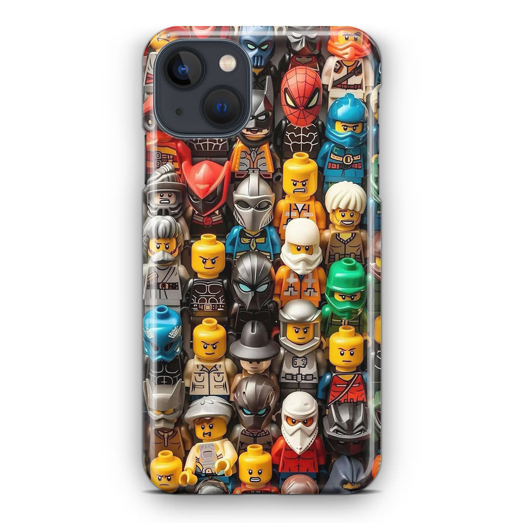 Mini Figures Heroes Assemble iPhone 14 / 14 Plus Case