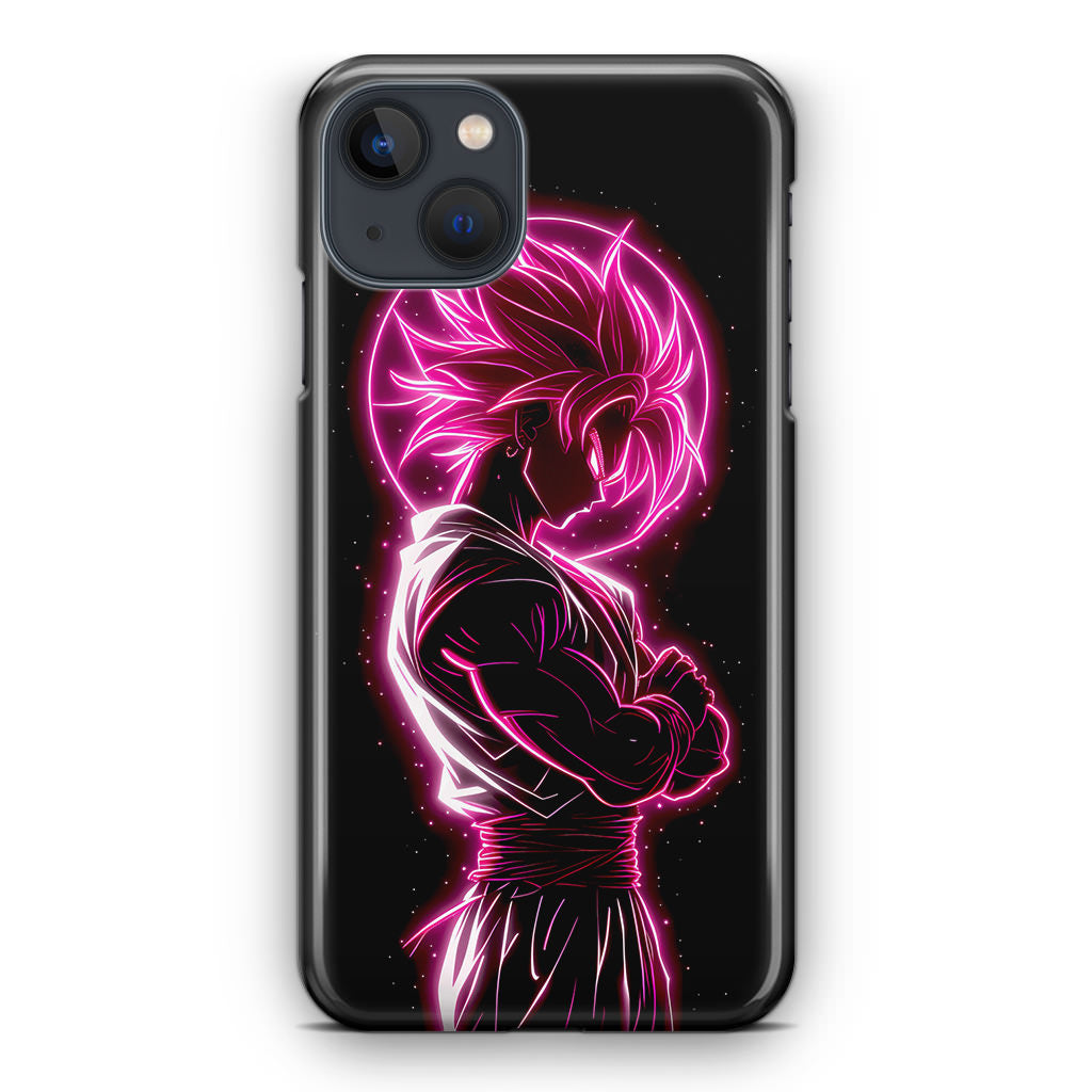 Pink Radiant Saiyan iPhone 14 / 14 Plus Case