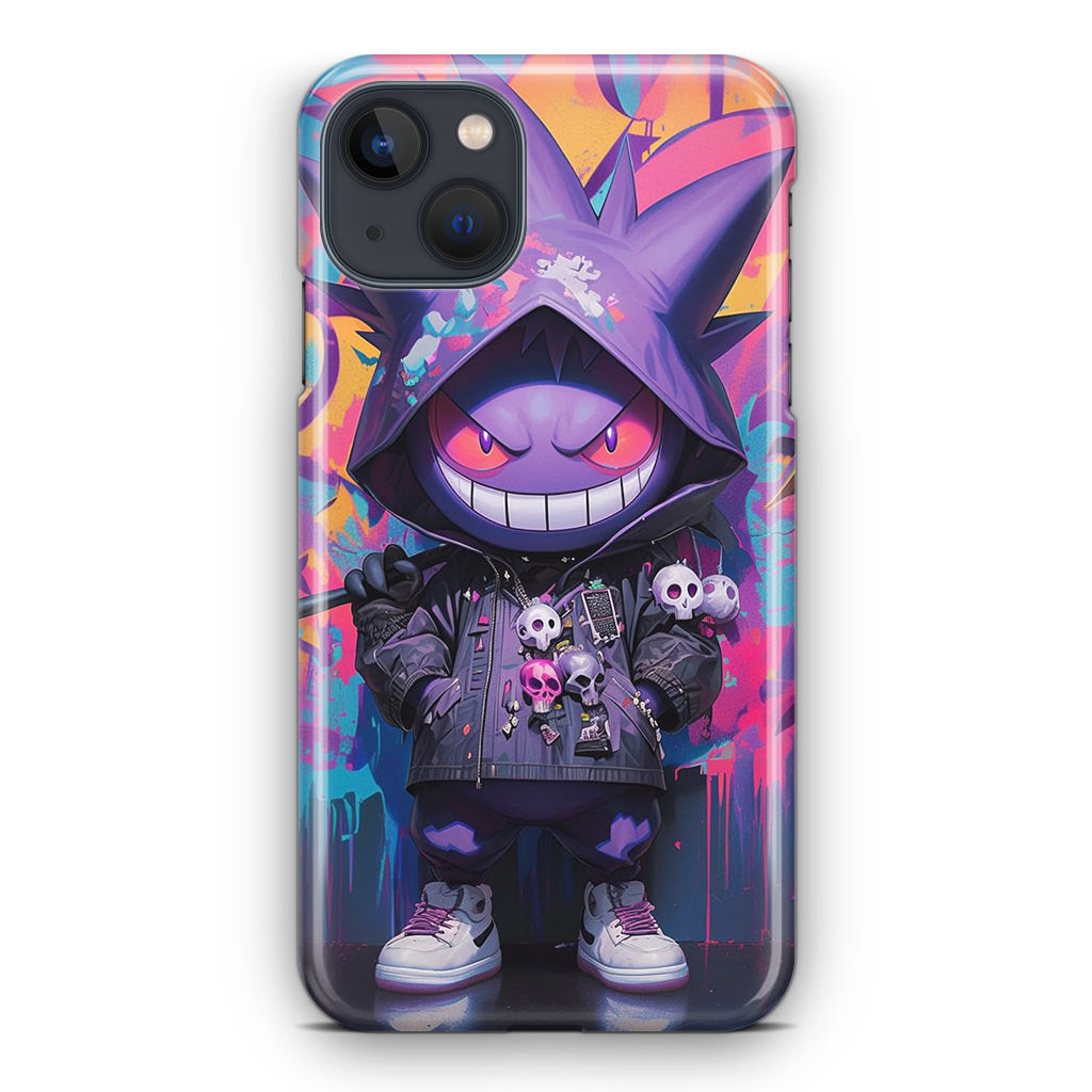 Shadow Drip Gengar Goes Street iPhone 14 / 14 Plus Case