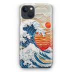 The Great Wave Off Paper Art iPhone 14 / 14 Plus Case
