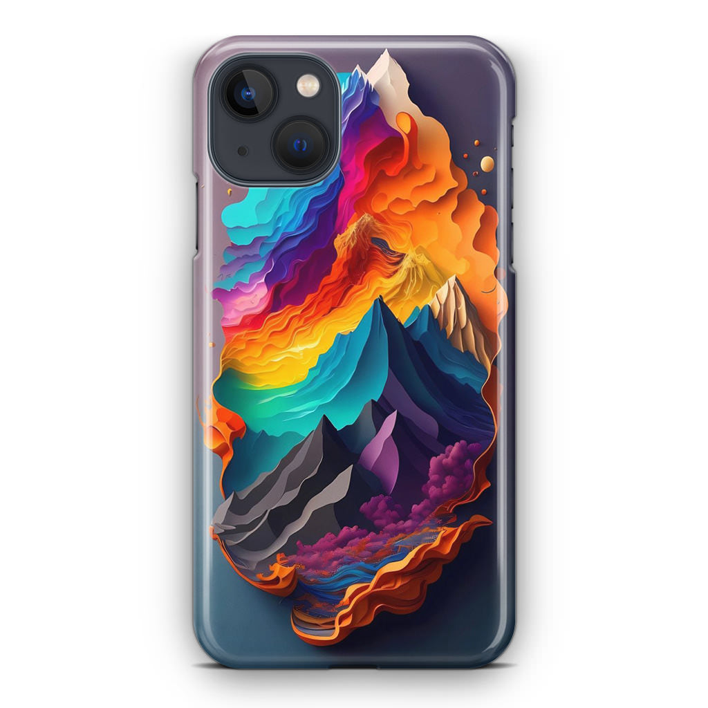 The Spectrum of Peaks iPhone 14 / 14 Plus Case