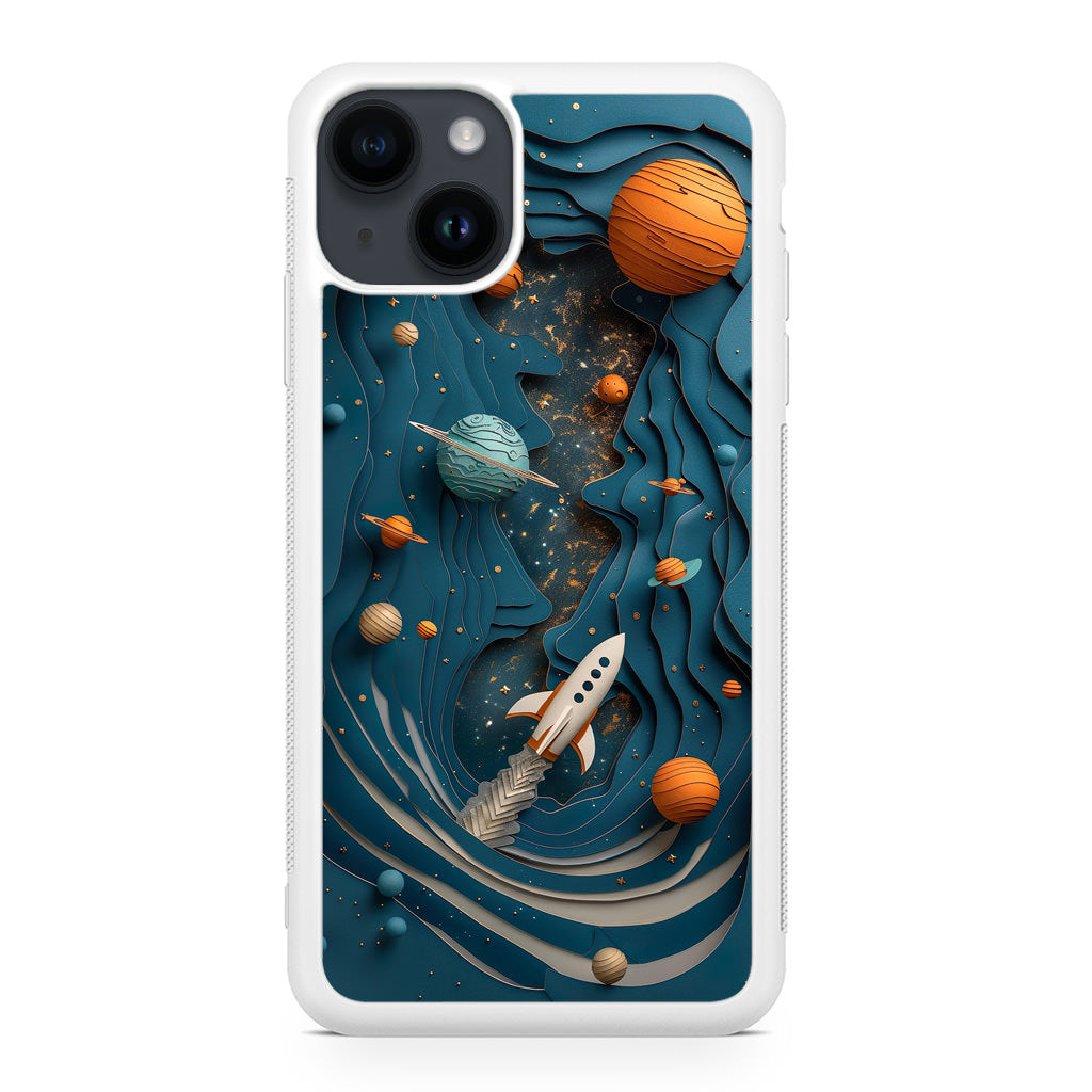 Cardboard Cosmos iPhone 14 / 14 Plus Case