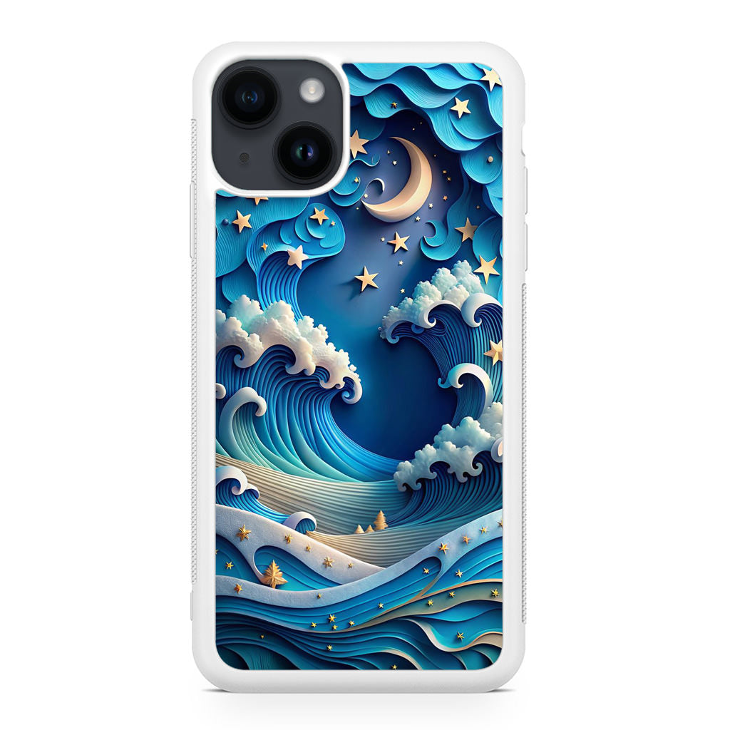 Dreamtide Where Stars Kiss the Sea iPhone 14 / 14 Plus Case