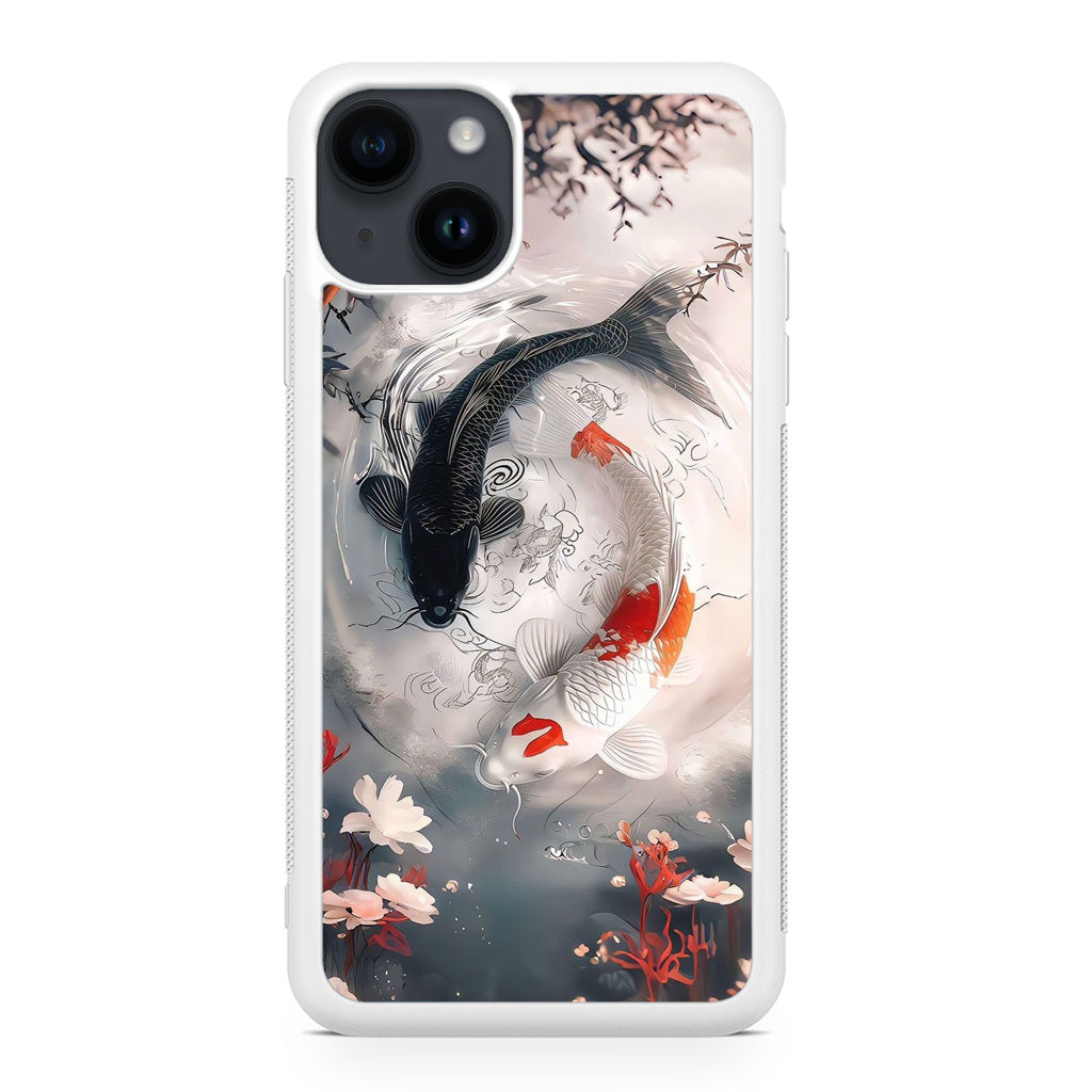 Eternal Balance of The Koi Spirits iPhone 14 / 14 Plus Case
