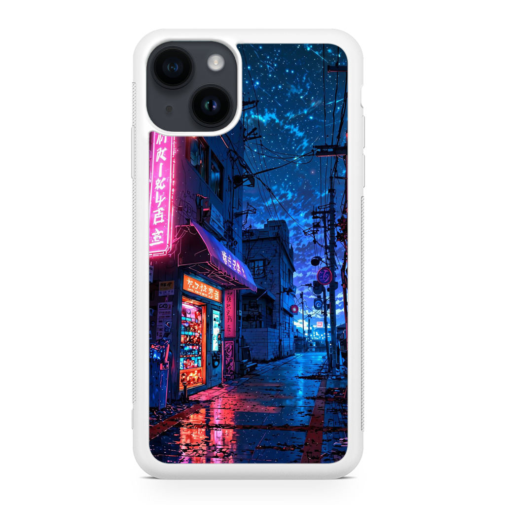 Japan Neon Reverie iPhone 14 / 14 Plus Case