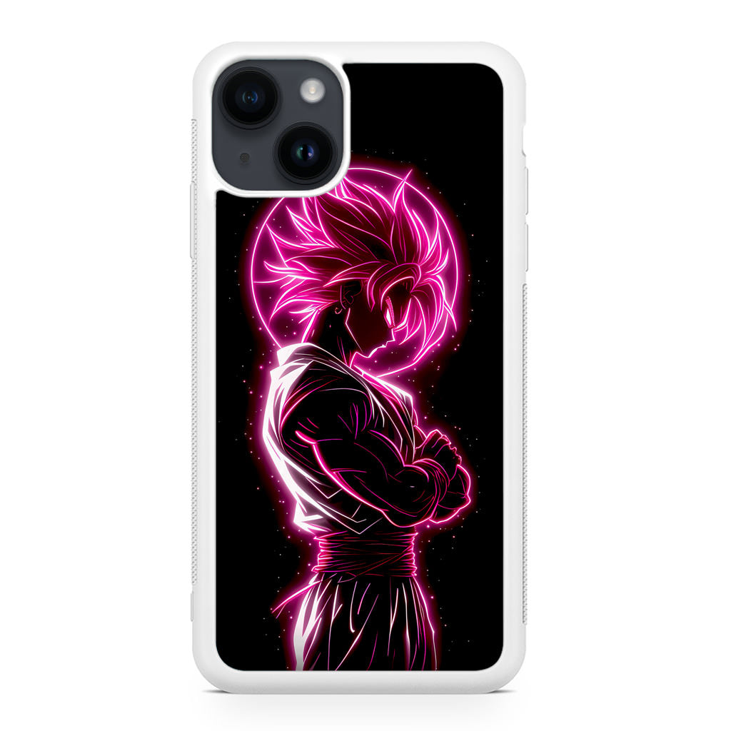 Pink Radiant Saiyan iPhone 14 / 14 Plus Case