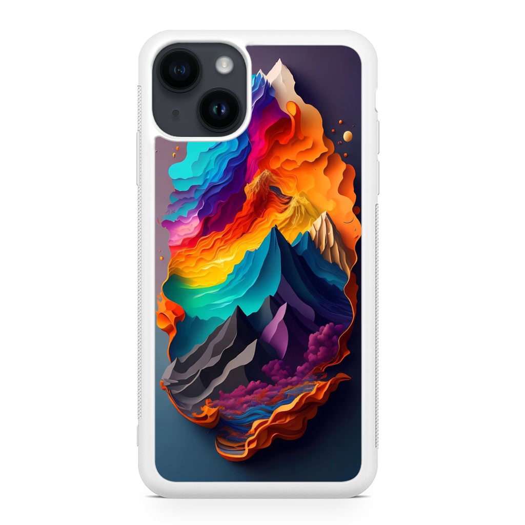 The Spectrum of Peaks iPhone 14 / 14 Plus Case