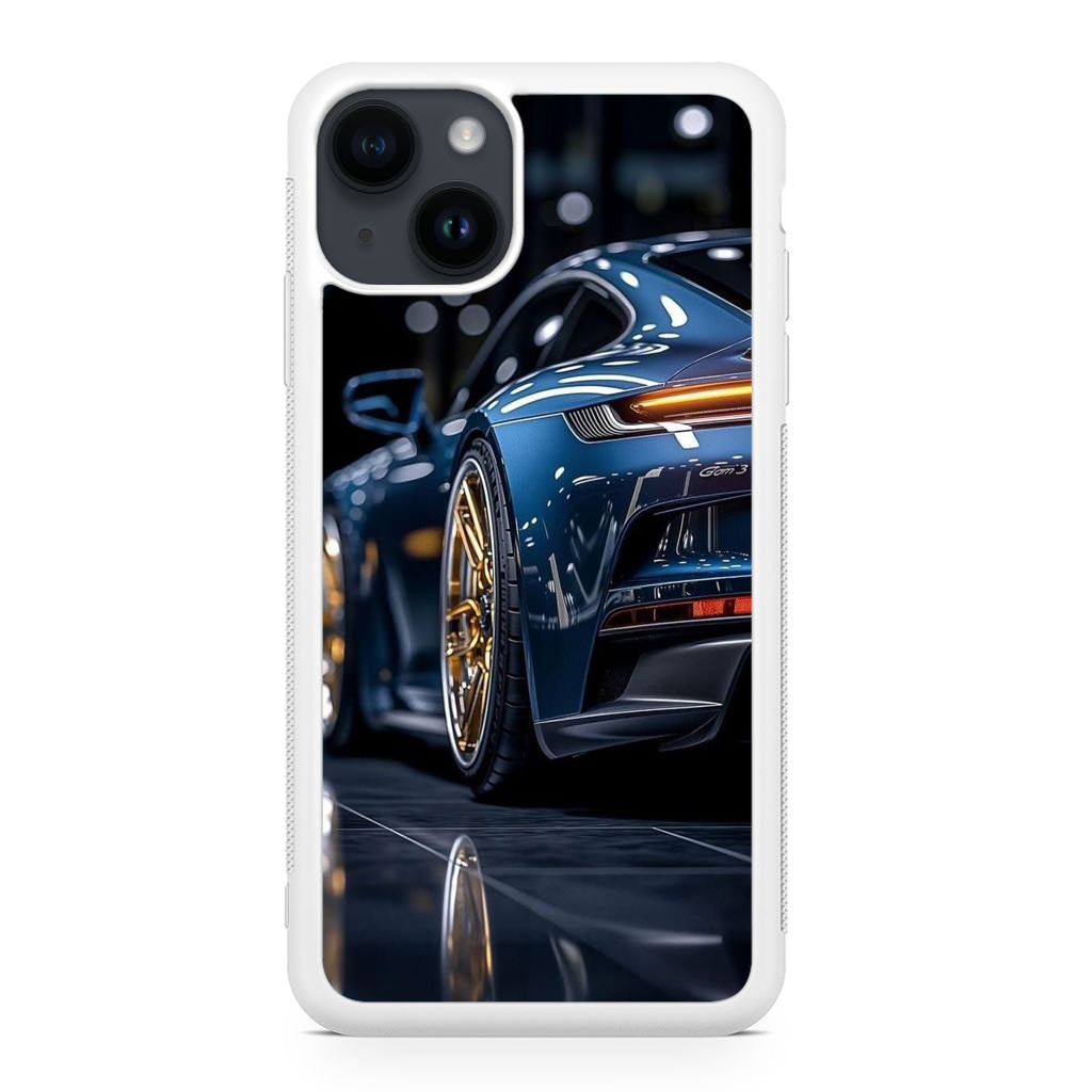 Velvet Thunder Elegance on Wheels iPhone 14 / 14 Plus Case