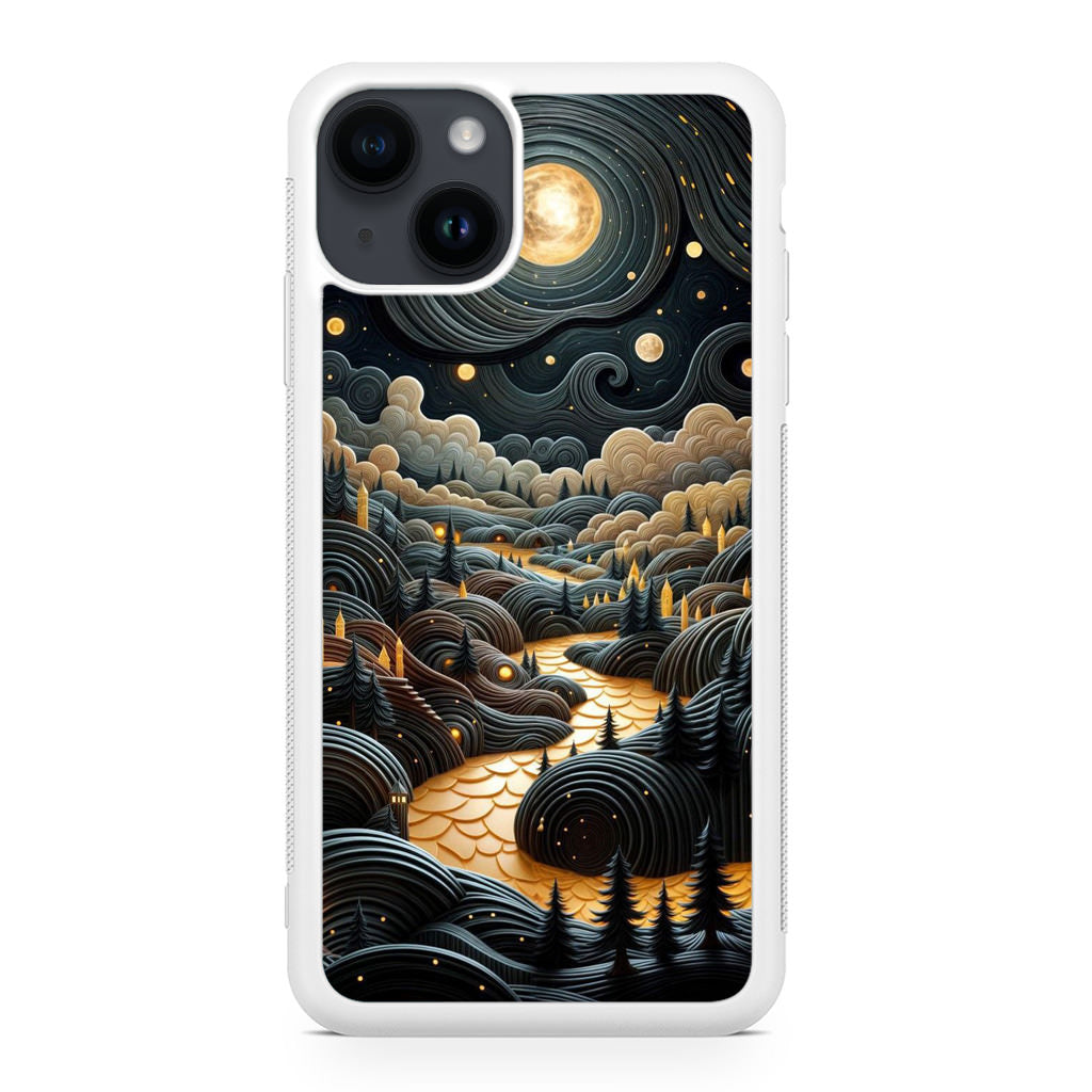 Whispers of the Lunar Valley iPhone 14 / 14 Plus Case