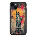 Canvas Art Statue of Liberty iPhone 15 / 15 Plus Case