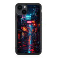 Neon Veins Of The Cyber City iPhone 15 / 15 Plus Case
